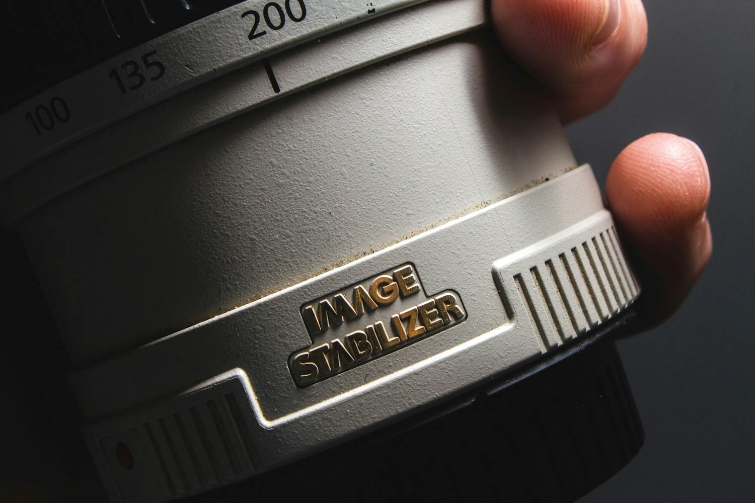 Et Canon 70-200 mm zoomobjektiv